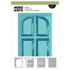 Hero Arts Front Door Layering Stencil Set sa329