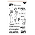 Hero Arts Ghoul Summer Clear Stamp Set cm863