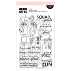 Hero Arts Ghoul Summer Clear Stamp and Die Set dc361