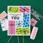 Hero Arts Gorgeous Giftwrap Stencil Set sa312 you