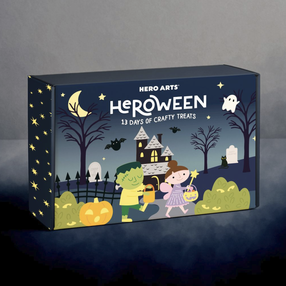 Hero Arts HEROWeen 13 Days of Crafty Treats hw2026