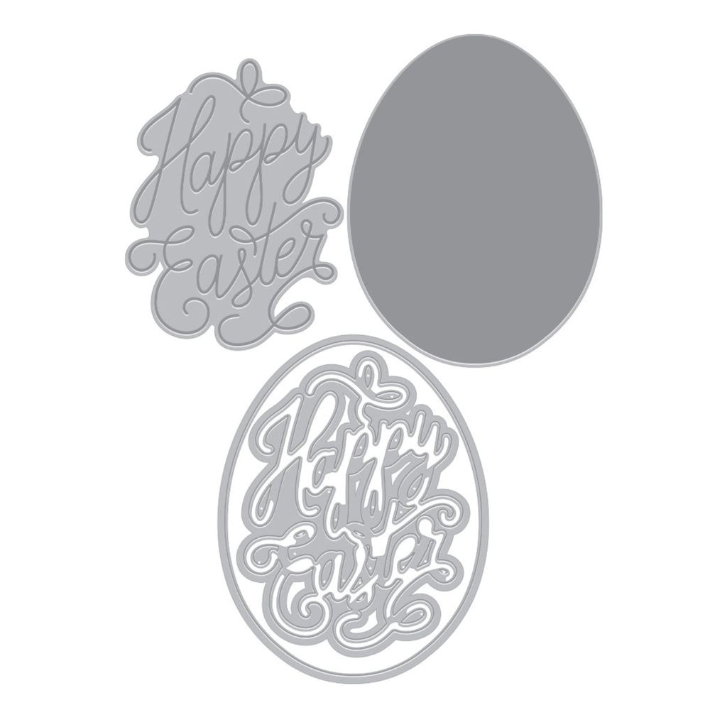 Hero Arts Happy Easter Letterpress Foil and Die Set hc107 product