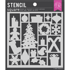Hero Arts Holiday Assortment Stencil sa289
