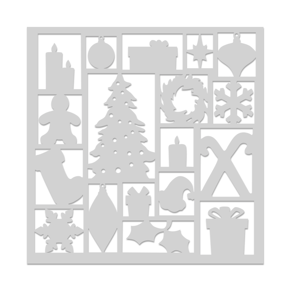 Hero Arts Holiday Assortment Stencil sa289 product