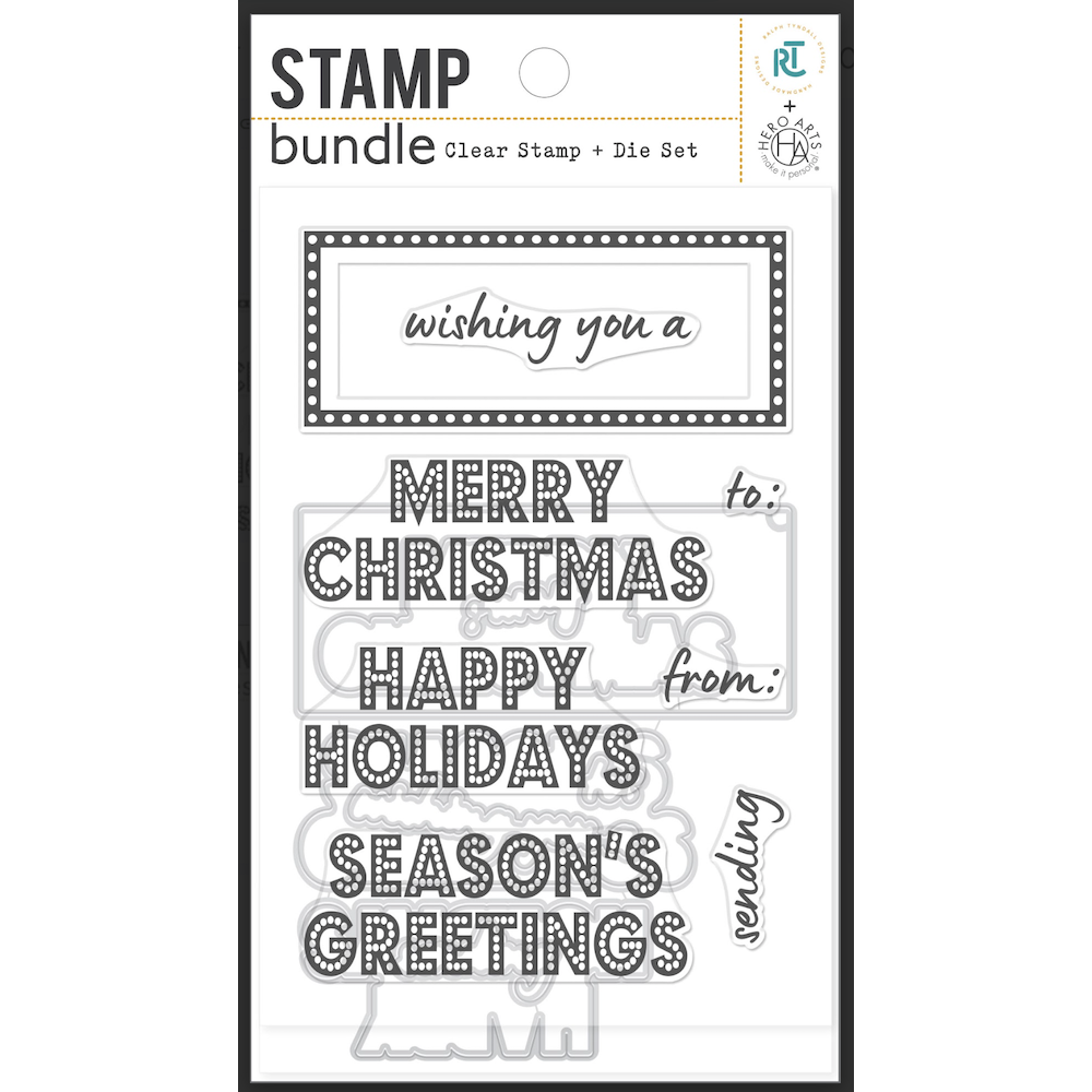 Hero Arts Holiday Marquee Messages Bundle sb416