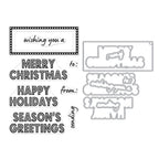 Hero Arts Holiday Marquee Messages Bundle sb416 stock