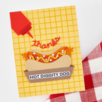 Hero Arts Hot Diggity Dog Die Set df298 thanks