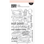 Hero Arts Hot Dog Stamp and Die Set dc356
