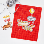Hero Arts Hot Dog Stamp and Die Set dc356 birthday