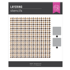Hero Arts Houndstooth Layering Stencil Set sa302
