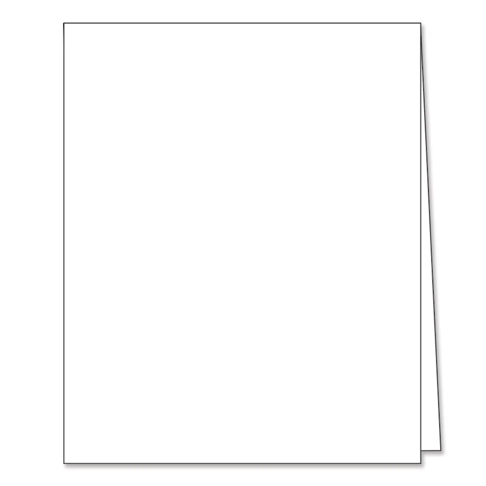 Hero Arts Hues DOVE WHITE Top Folding Cards PS400