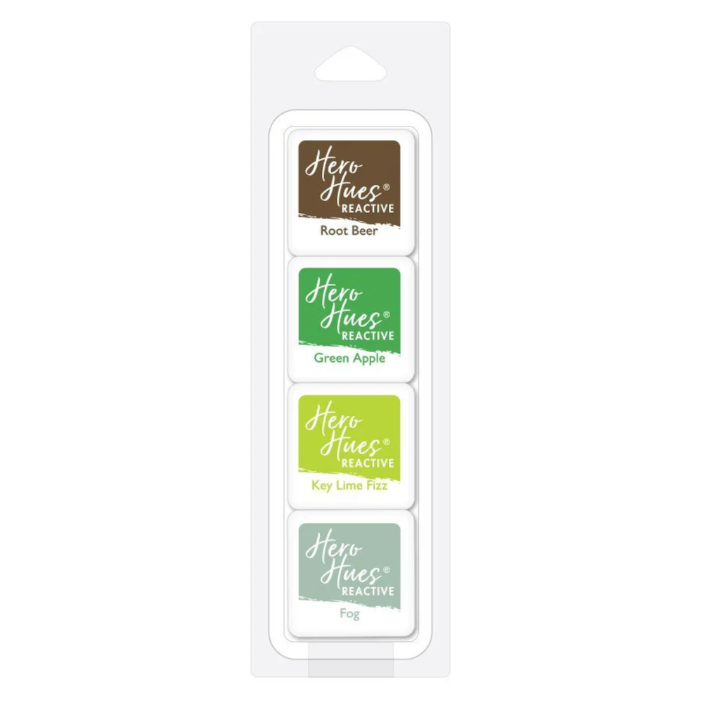 Hero Arts Hues NATURES PALETTE Reactive Ink Cubes AF476