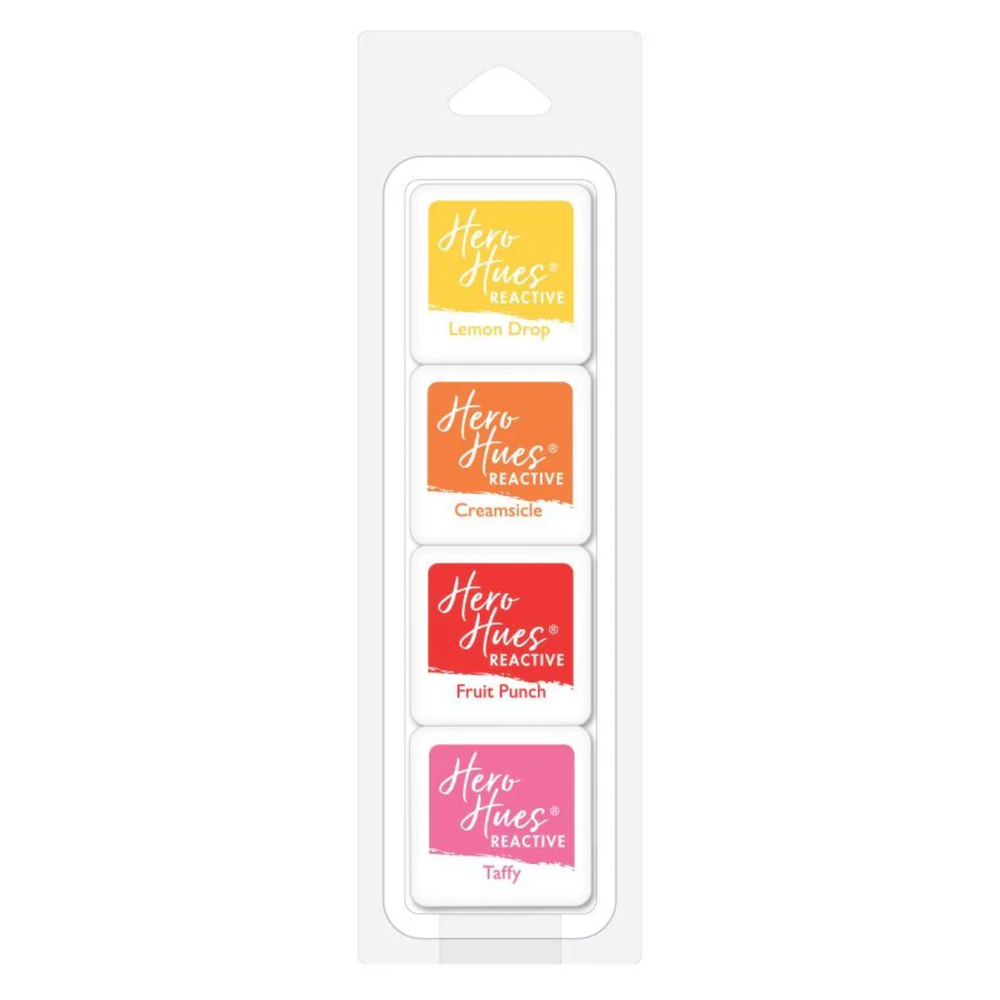 Hero Arts Hues SUNSHINE PALETTE Reactive Ink Cubes AF473