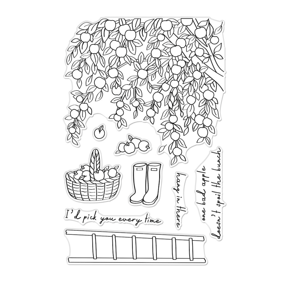 Hero Arts In The Orchard Clear Stamp Set cm823 product