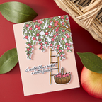 Hero Arts In The Orchard Clear Stamp Set cm823 tree