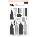 Hero Arts In the City Clear Stamp and Die Set dc365