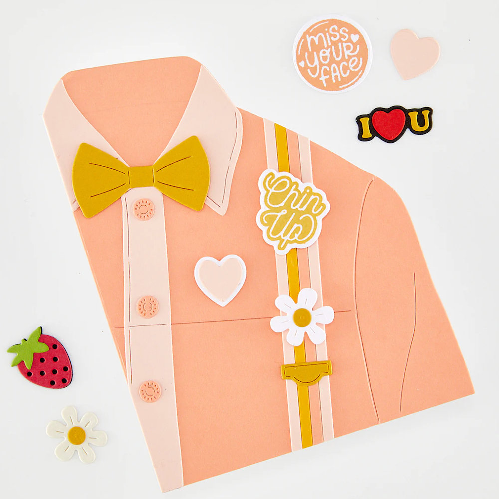 Hero Arts Jean Jacket Die Set df291 chin