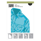 Hero Arts Jean Jacket Layering Stencil Set sa325