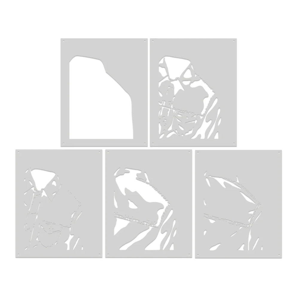 Hero Arts Jean Jacket Layering Stencil Set sa325 product