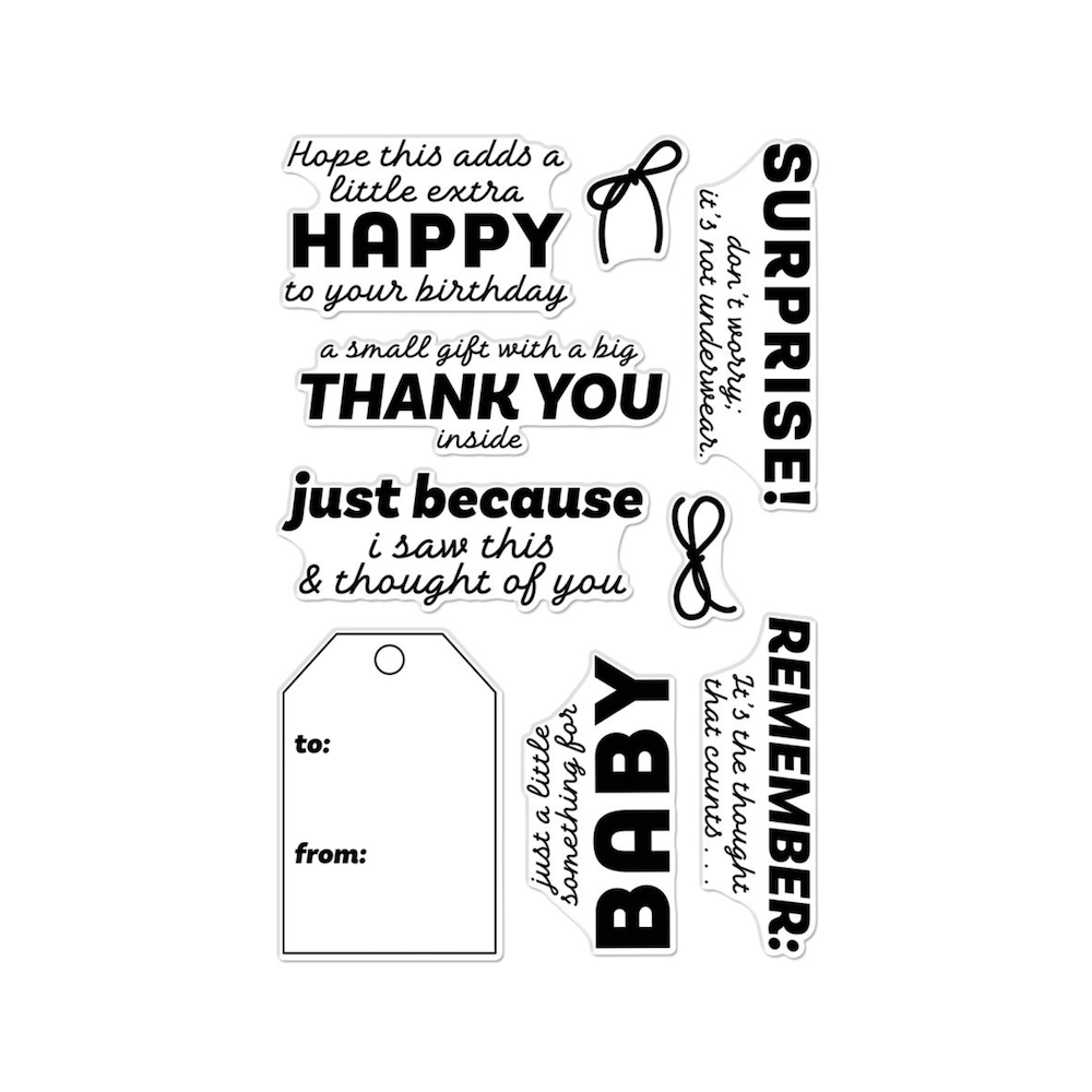 Hero Arts Just Because Clear Stamp Set cm820 product