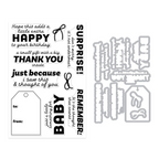 Hero Arts Just Because Clear Stamp and Die Set dc329 product