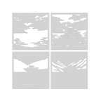 Hero Arts Lake of Legends Stencil Set sa324 product