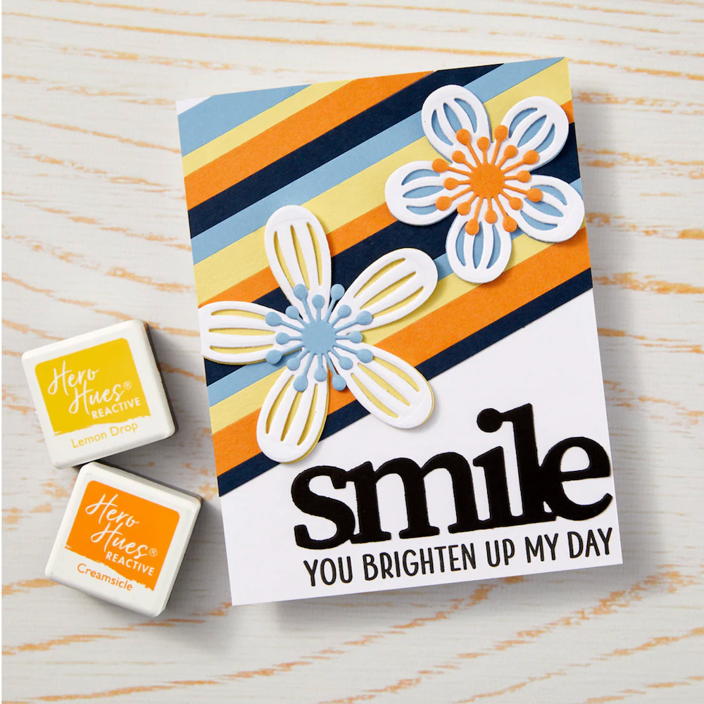 Hero Arts Large Flower Layering Die Set df233 smile