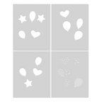 Hero Arts Layering Balloons Stencil Set sa299 product