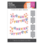 Hero Arts Layering Celebrate Stencil Set sa298