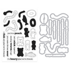 Hero Arts Let's Stick Together Clear Stamp and Die Set dc350 product