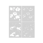 Hero Arts Lotus Field Layering Stencil Set sa307 product