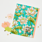 Hero Arts Lotus Field Letterpress + Foil Plate Set hp114 day