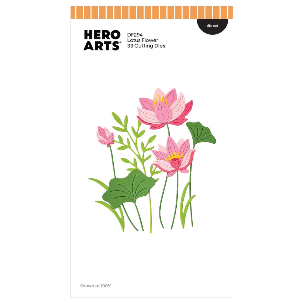 Hero Arts Lotus Flower Die Set df294