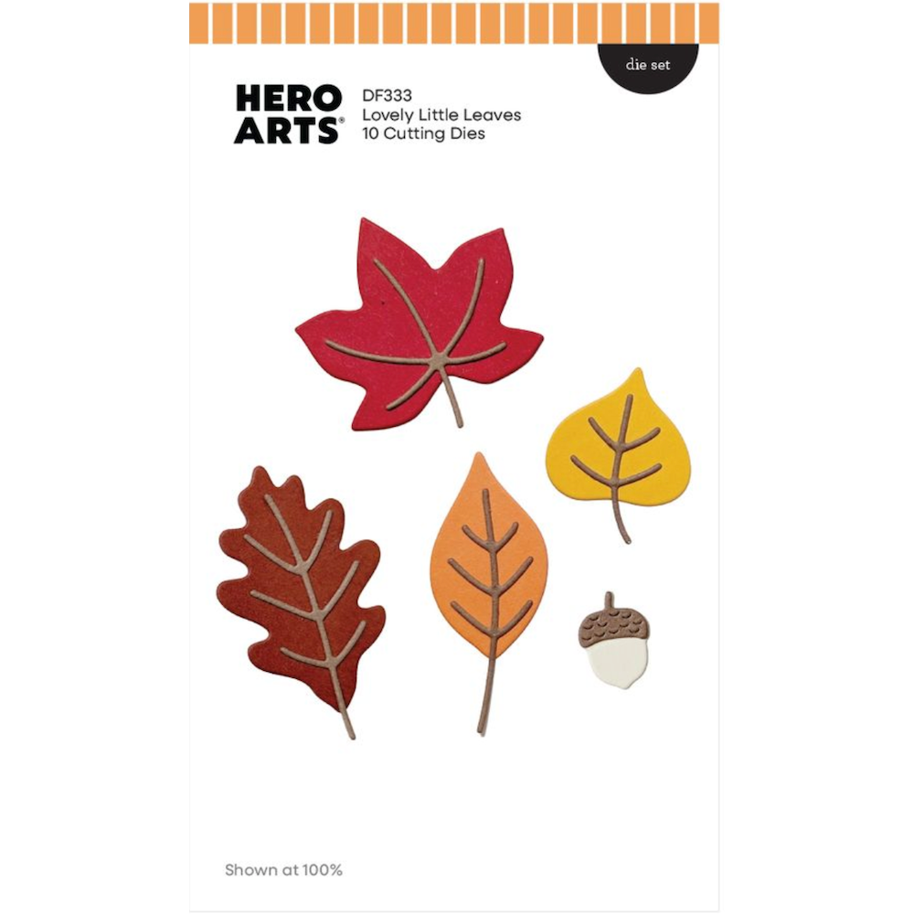 Hero Arts Lovely Little Leaves Die Set df333