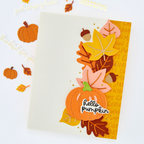 Hero Arts Lovely Little Leaves Die Set df333 hello pumpkin