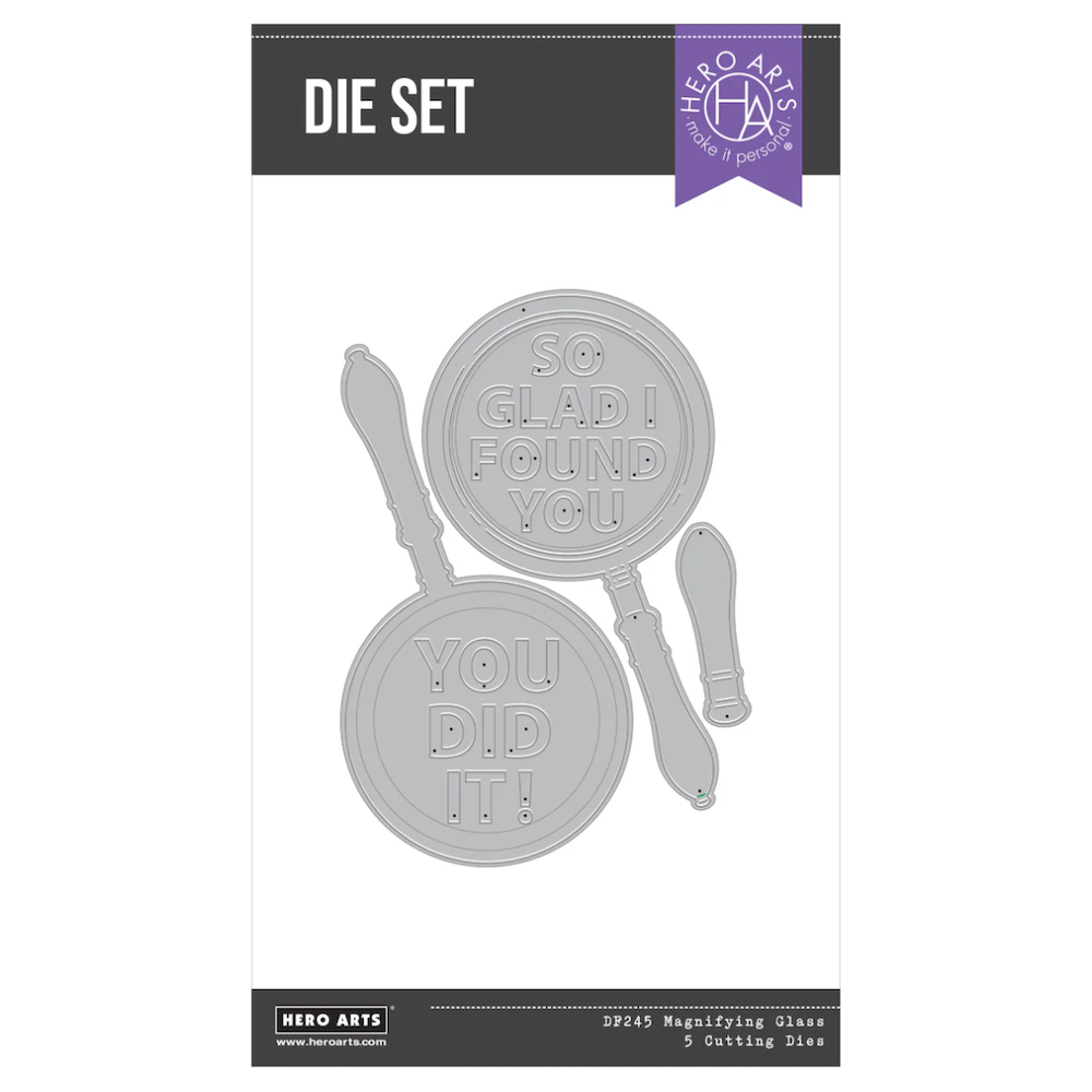 Hero Arts Magnifying Glass Die Set df245