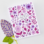 Hero Arts Meadow Blooms Cover Plate Die df240 friend