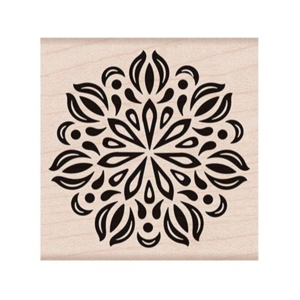 Hero Arts Mounted Rubber Stamp Mandala f6502