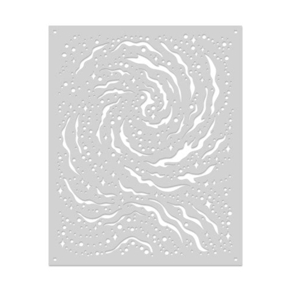 Hero Arts NEBULA CLUSTER Stencil SA219