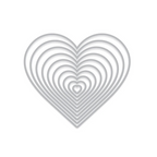 Hero Arts Nesting HEART DIES DI334