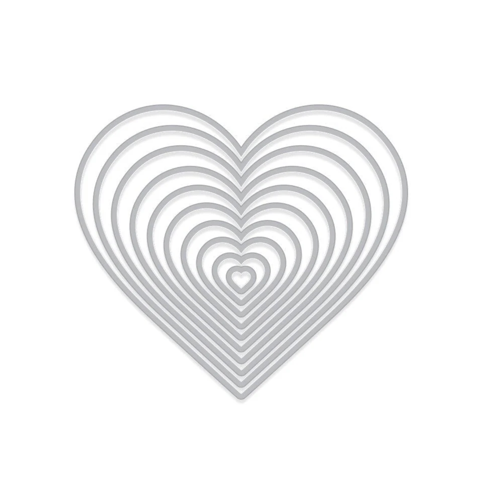 Hero Arts Nesting HEART DIES DI334