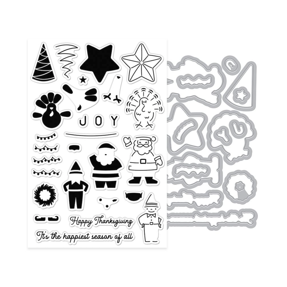 Hero Arts On Parade Clear Stamp and Die Set dc366 product