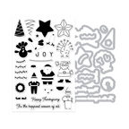 Hero Arts On Parade Clear Stamp and Die Set dc366 product