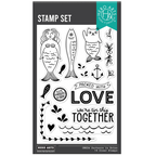 Hero Arts Partners In Brine Clear Stamp Set cm834
