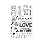 Hero Arts Partners In Brine Clear Stamp Set cm834 product
