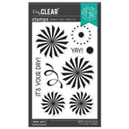 Hero Arts Party Fans Clear Stamp Set cm797