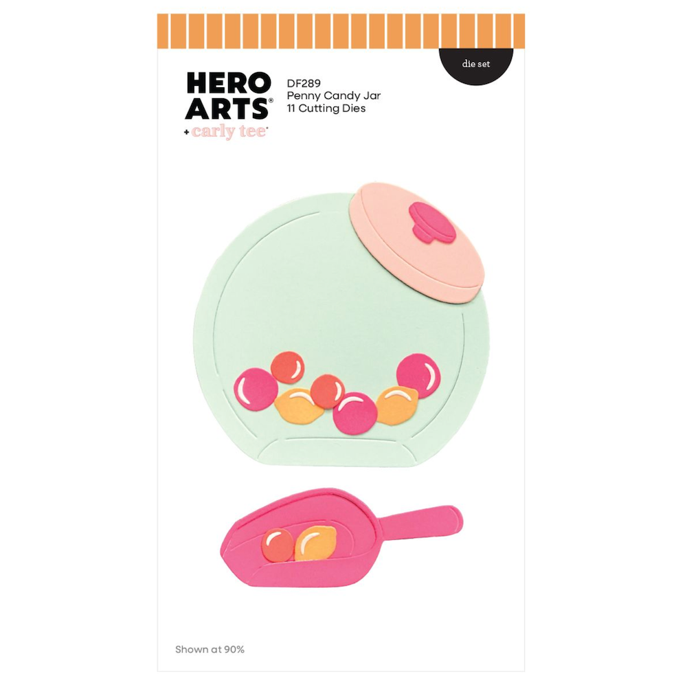 Hero Arts Penny Candy Jar Die Set df289