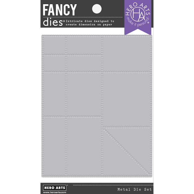 Hero Arts Perforation Cover Plate Die df216*