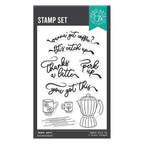 Hero Arts Perk Up Clear Stamp Set cm804