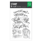 Hero Arts Perk Up Clear Stamp and Die Set dc315